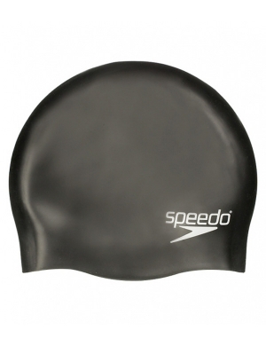 Speedo Senior Moulded Silicone Cap - Black